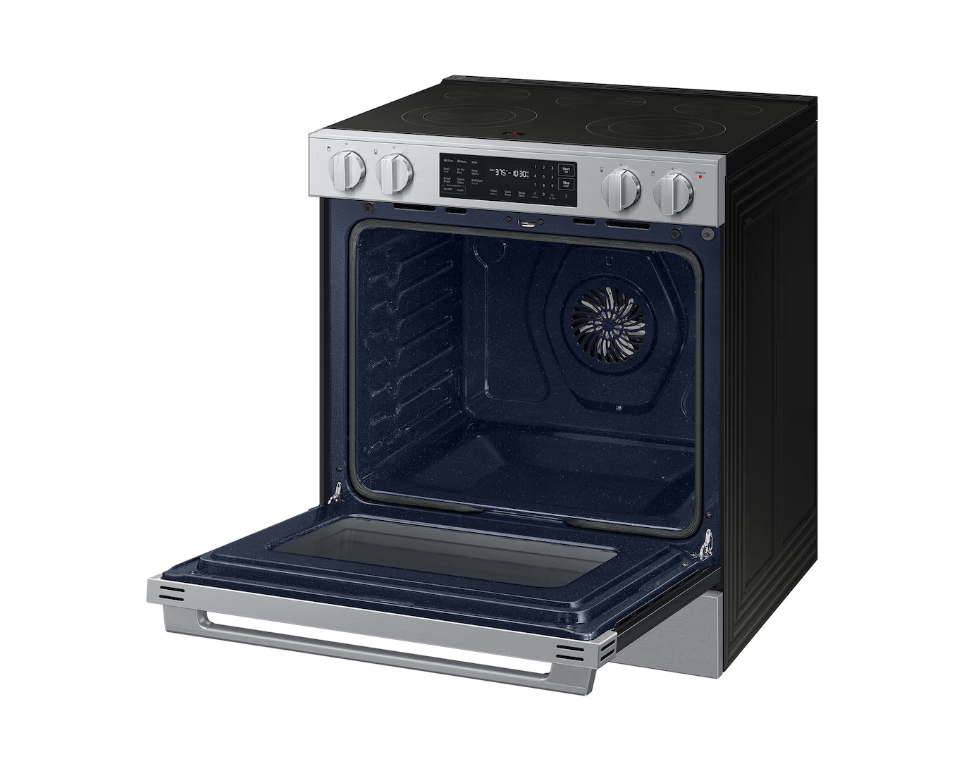 Samsung - 6.3 cu. ft Electric Range in Stainless - NSE70H63SRAC