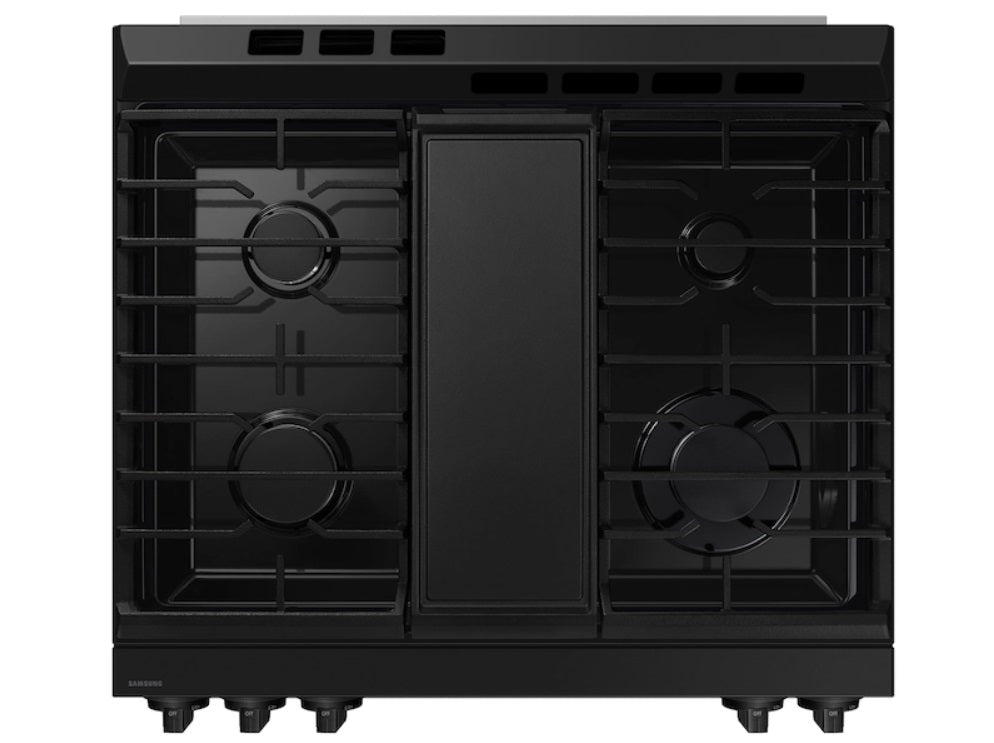Samsung - 6 cu. ft Gas Range in Stainless - NSG6DG8300SRAA