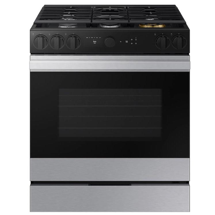Samsung - 6 cu. ft Gas Range in Stainless - NSG6DG8500SRAA