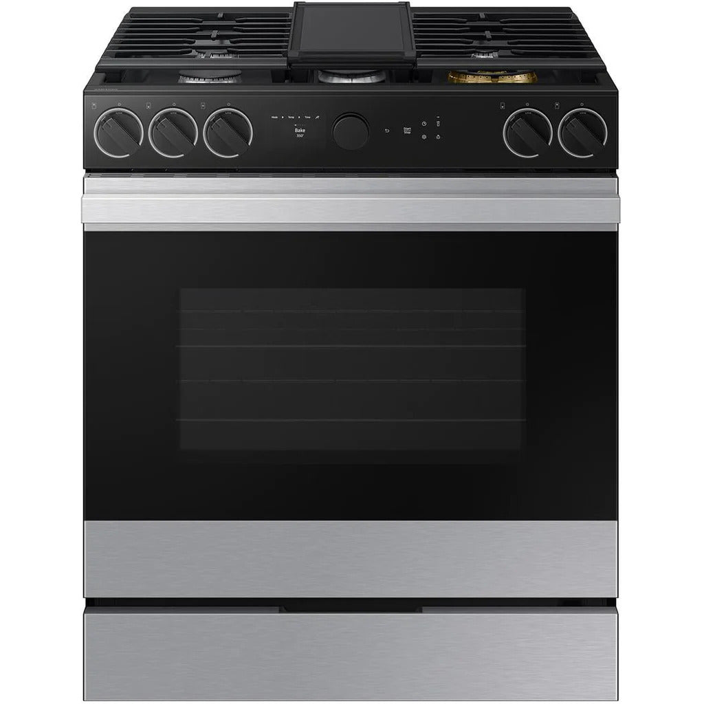 Samsung - 6 cu. ft Gas Range in Stainless - NSG6DG8700SRAA