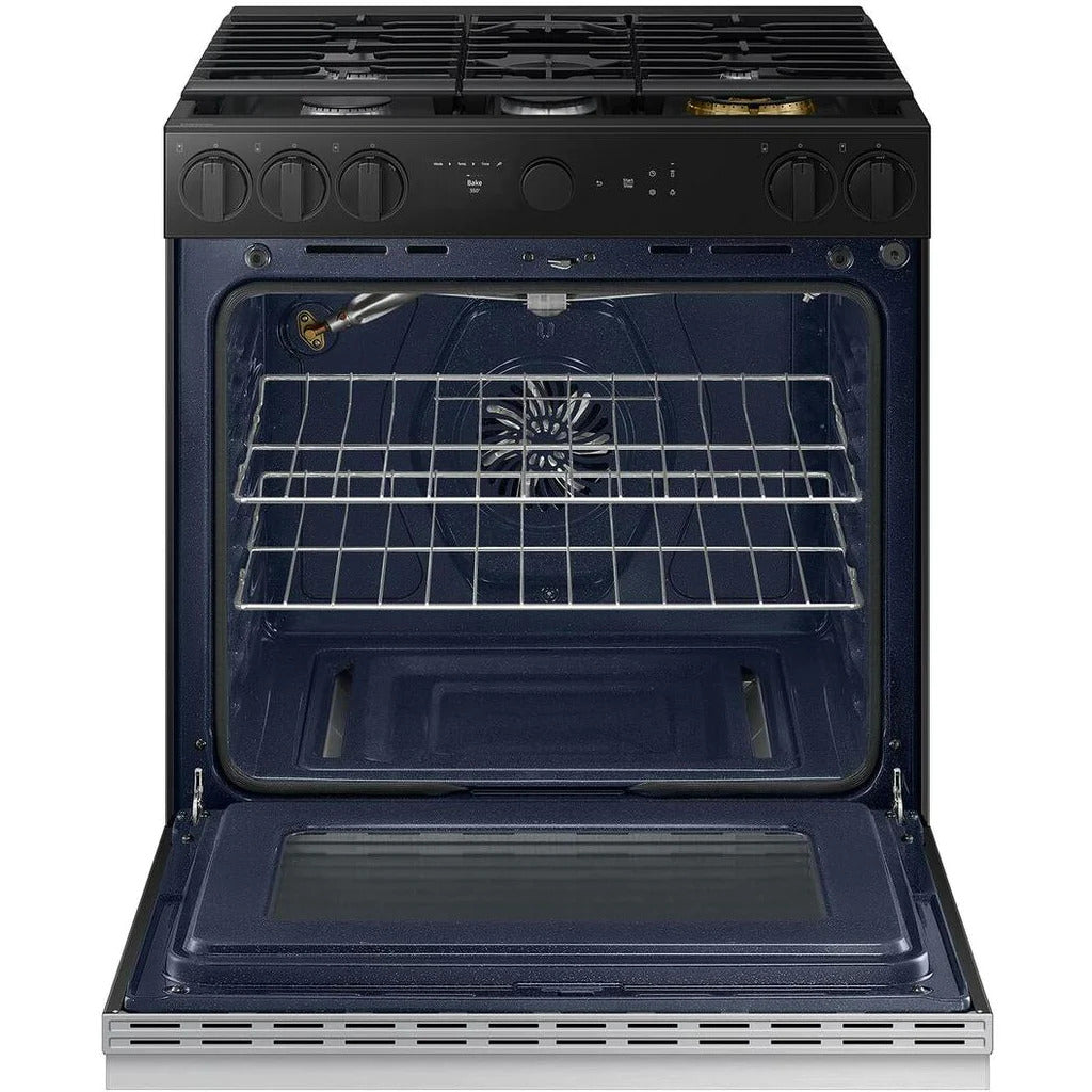 Samsung - 6 cu. ft Gas Range in Stainless - NSG6DG8700SRAA