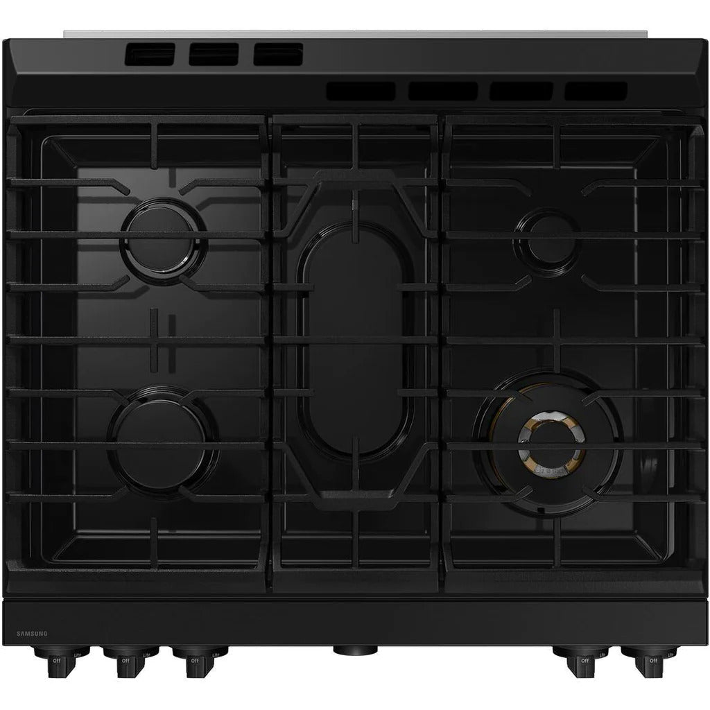 Samsung - 6 cu. ft Gas Range in Stainless - NSG6DG8700SRAA