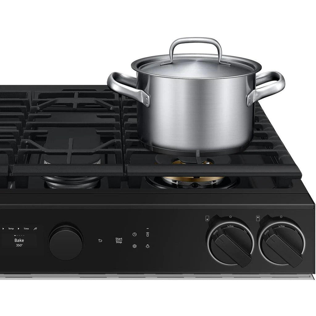 Samsung - 6 cu. ft Gas Range in Stainless - NSG6DG8700SRAA