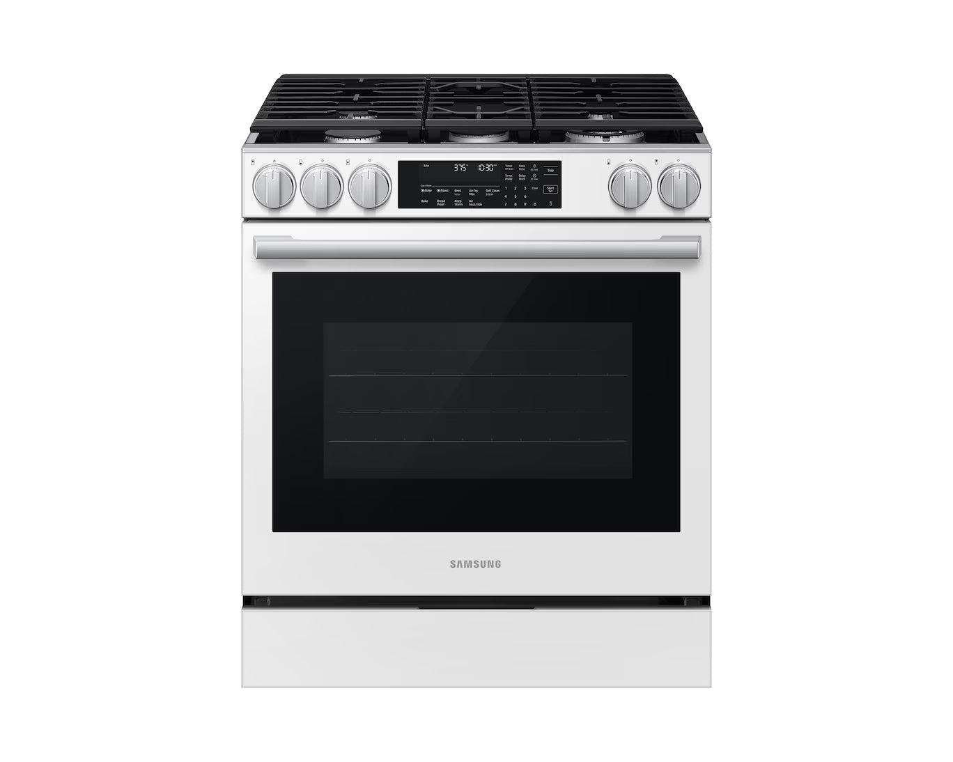 Samsung - 6 cu. ft Gas Range in White - NSG90H60SWAA