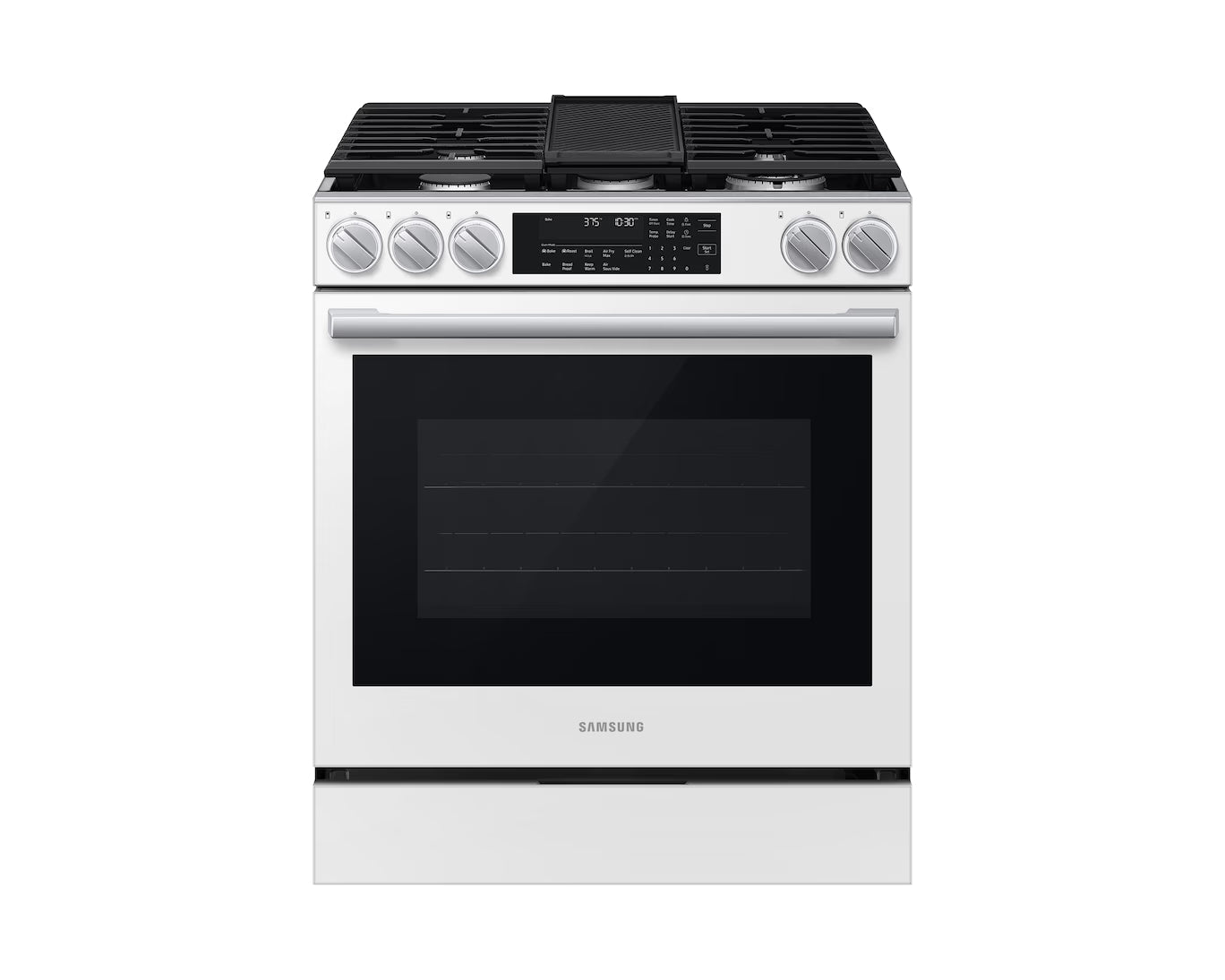 Samsung - 6 cu. ft Gas Range in White - NSG90H60SWAA