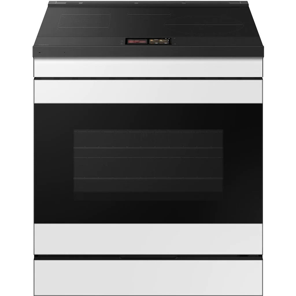Samsung - 6.3 cu. ft Induction Range in White - NSI6DB990012AC