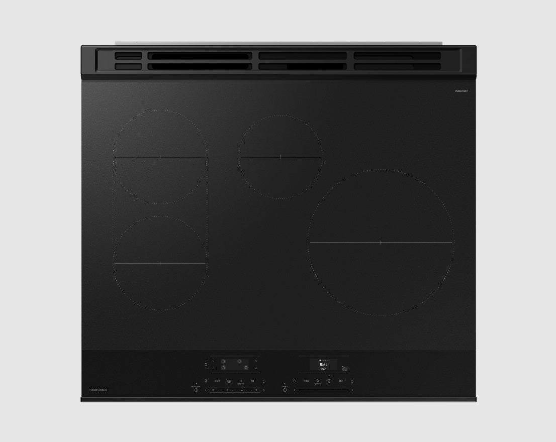 Samsung - 6.3 cu. ft Induction Range in Stainless - NSI6DG9300SRAC