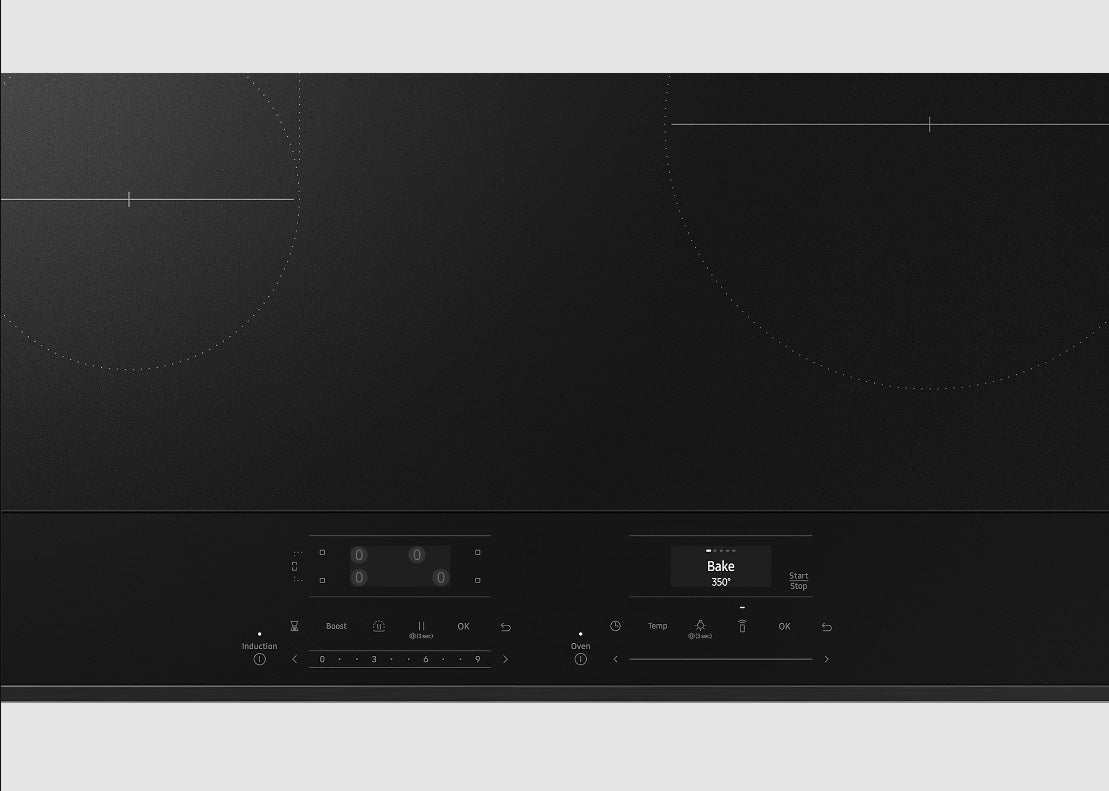 Samsung - 6.3 cu. ft Induction Range in Stainless - NSI6DG9300SRAC