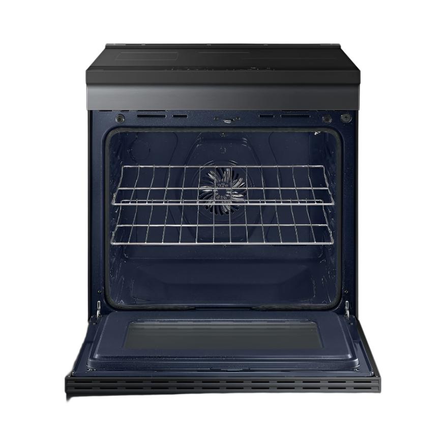 Samsung - 6.3 cu. ft Induction Range in Matte Black - NSI6DG9500MTAC