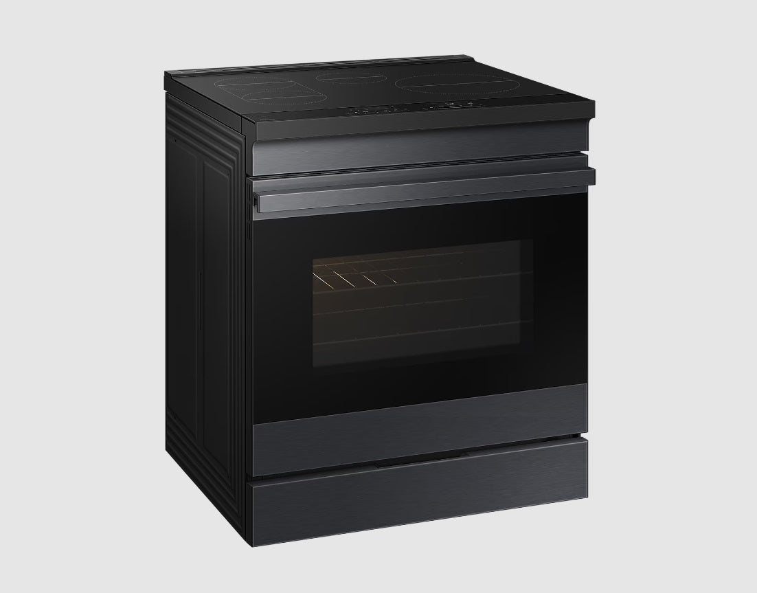 Samsung - 6.3 cu. ft Induction Range in Matte Black - NSI6DG9500MTAC