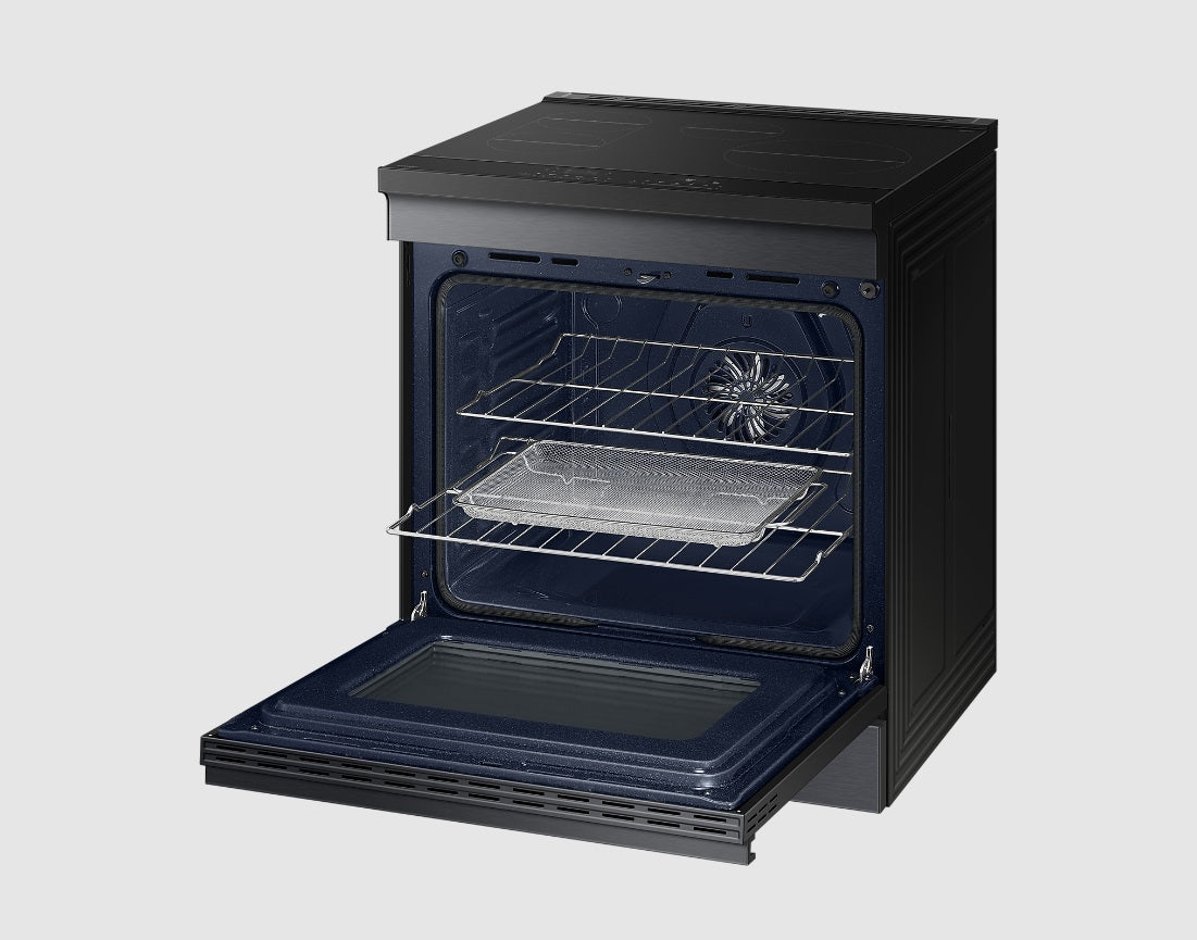 Samsung - 6.3 cu. ft Induction Range in Matte Black - NSI6DG9500MTAC