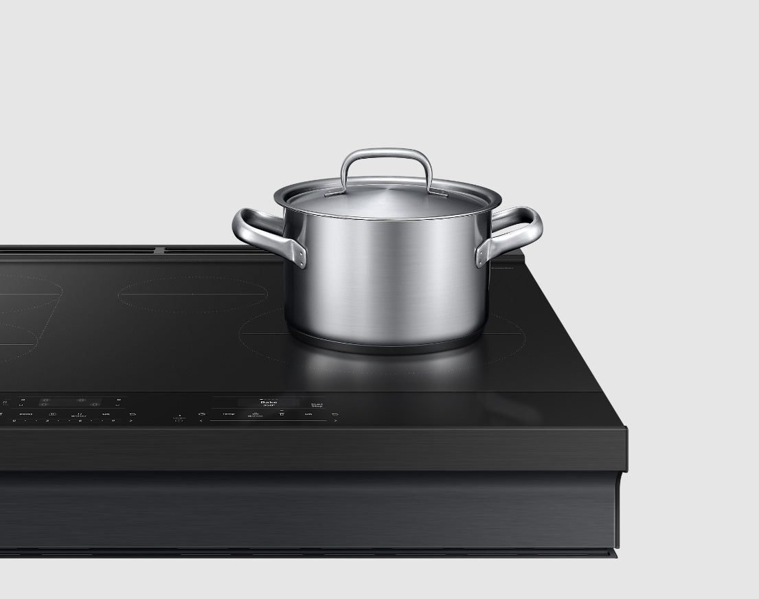 Samsung - 6.3 cu. ft Induction Range in Matte Black - NSI6DG9500MTAC