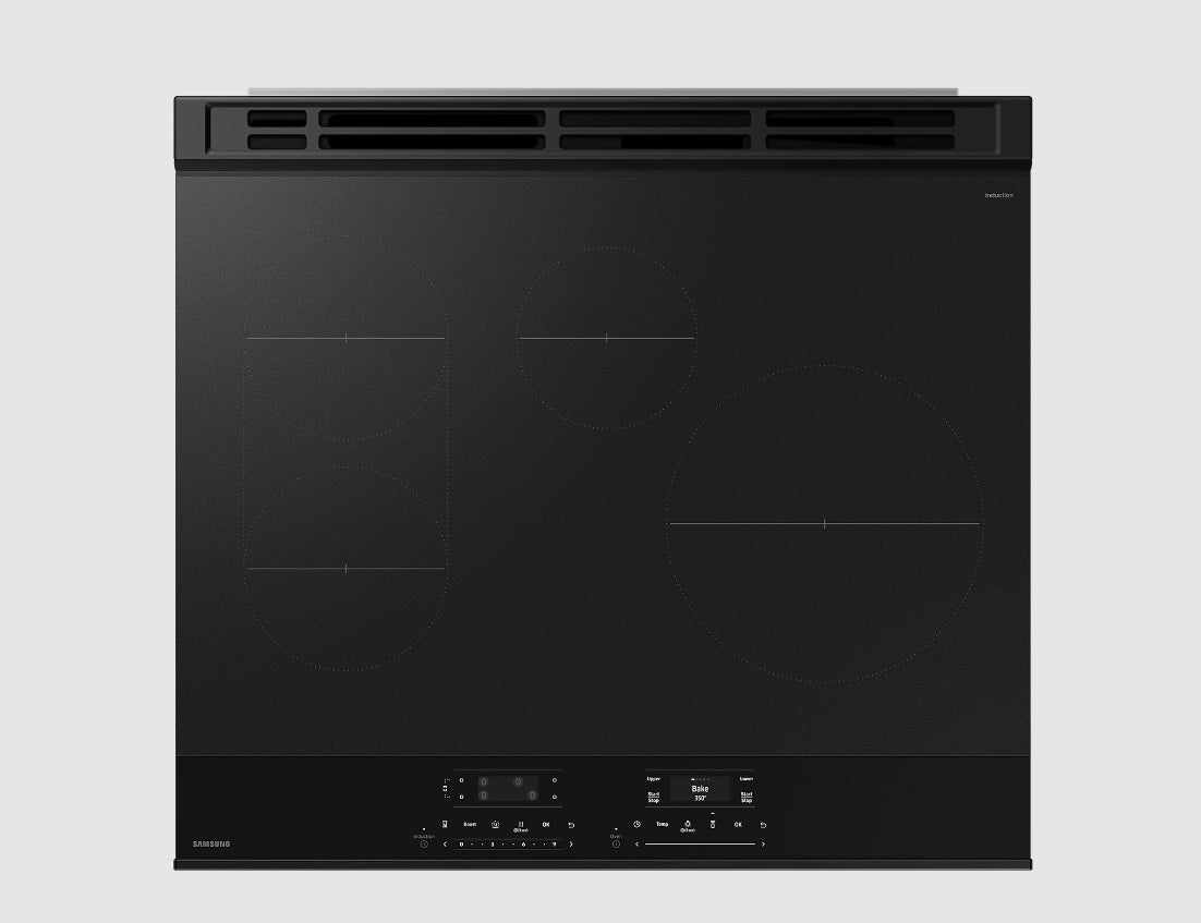 Samsung - 6.3 cu. ft Induction Range in Stainless - NSI6DG9550SRAC
