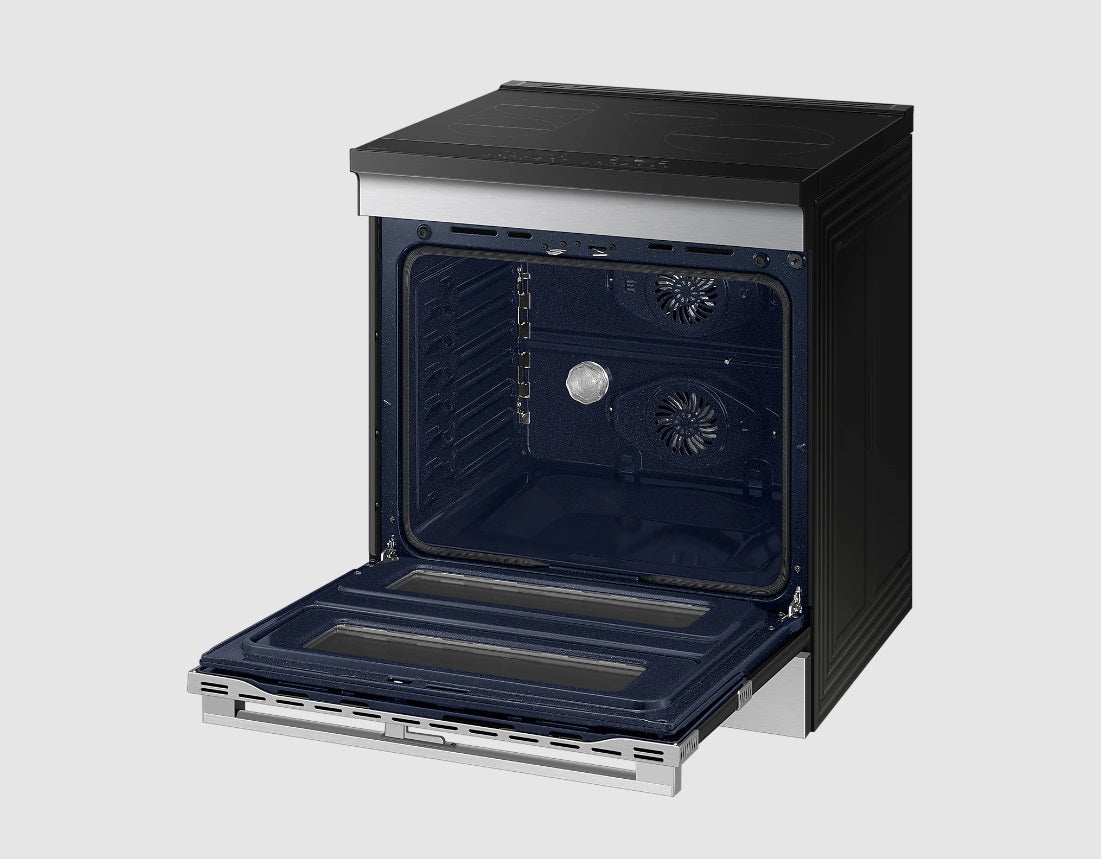 Samsung - 6.3 cu. ft Induction Range in Stainless - NSI6DG9550SRAC