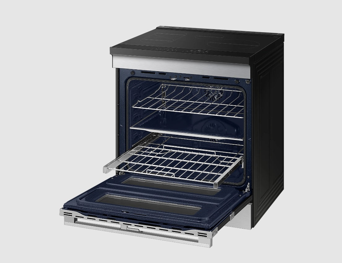 Samsung - 6.3 cu. ft Induction Range in Stainless - NSI6DG9550SRAC