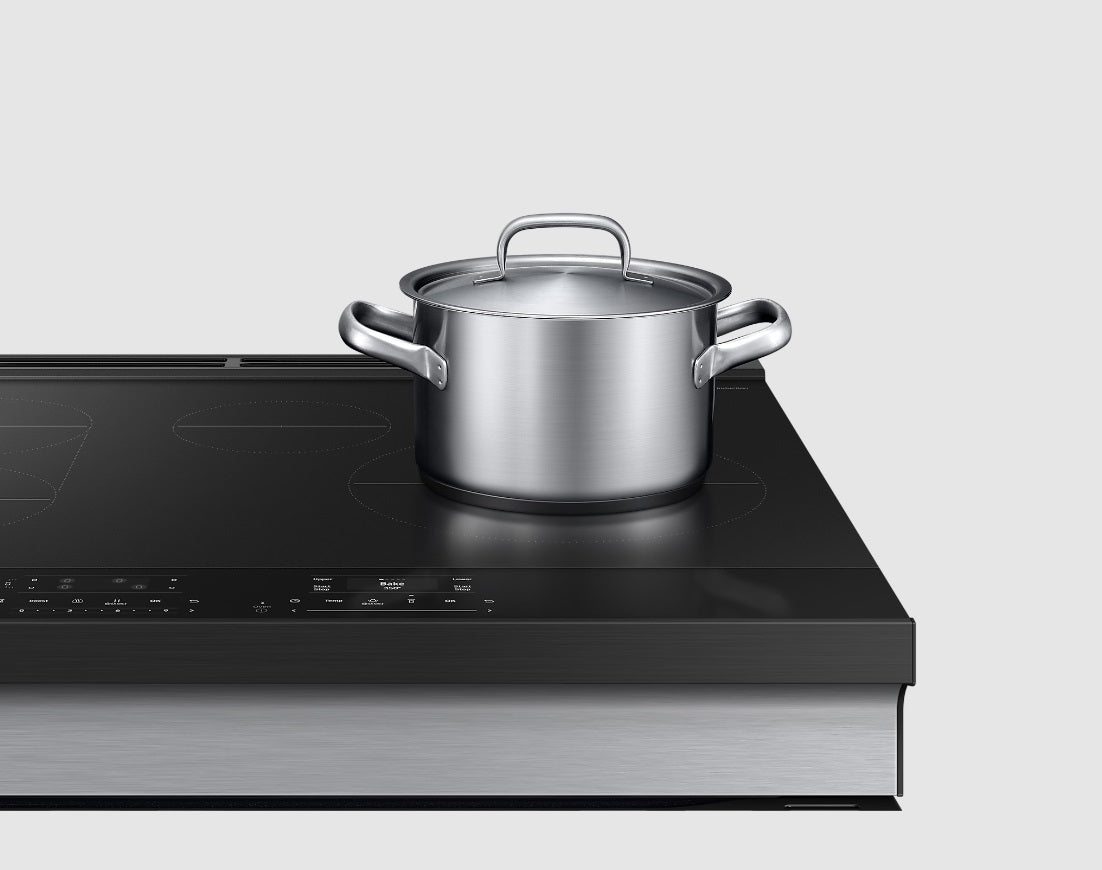 Samsung - 6.3 cu. ft Induction Range in Stainless - NSI6DG9550SRAC