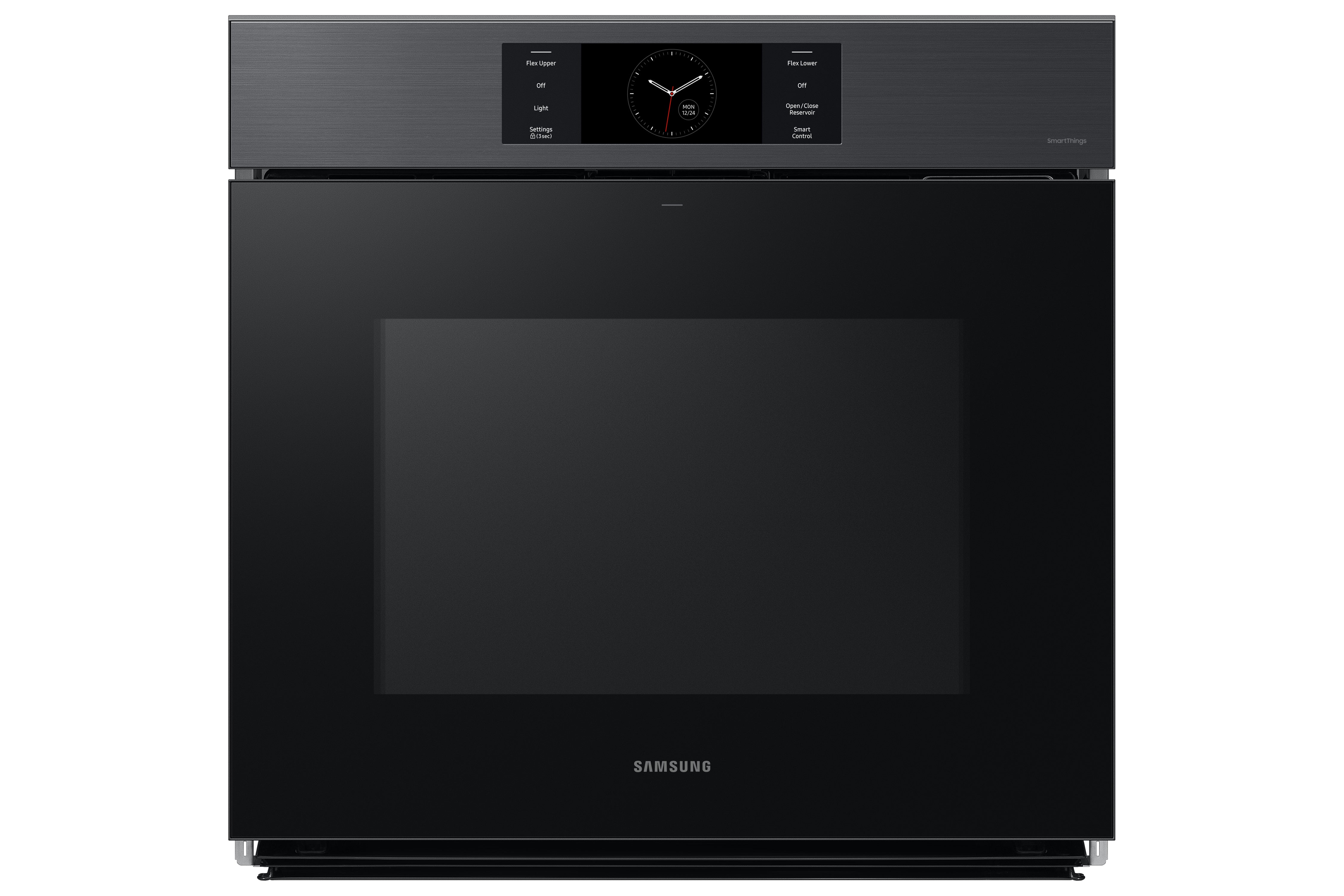 Samsung - 5.1 cu. ft Single Wall Oven in Matte Black - NV51CG700SMTAA