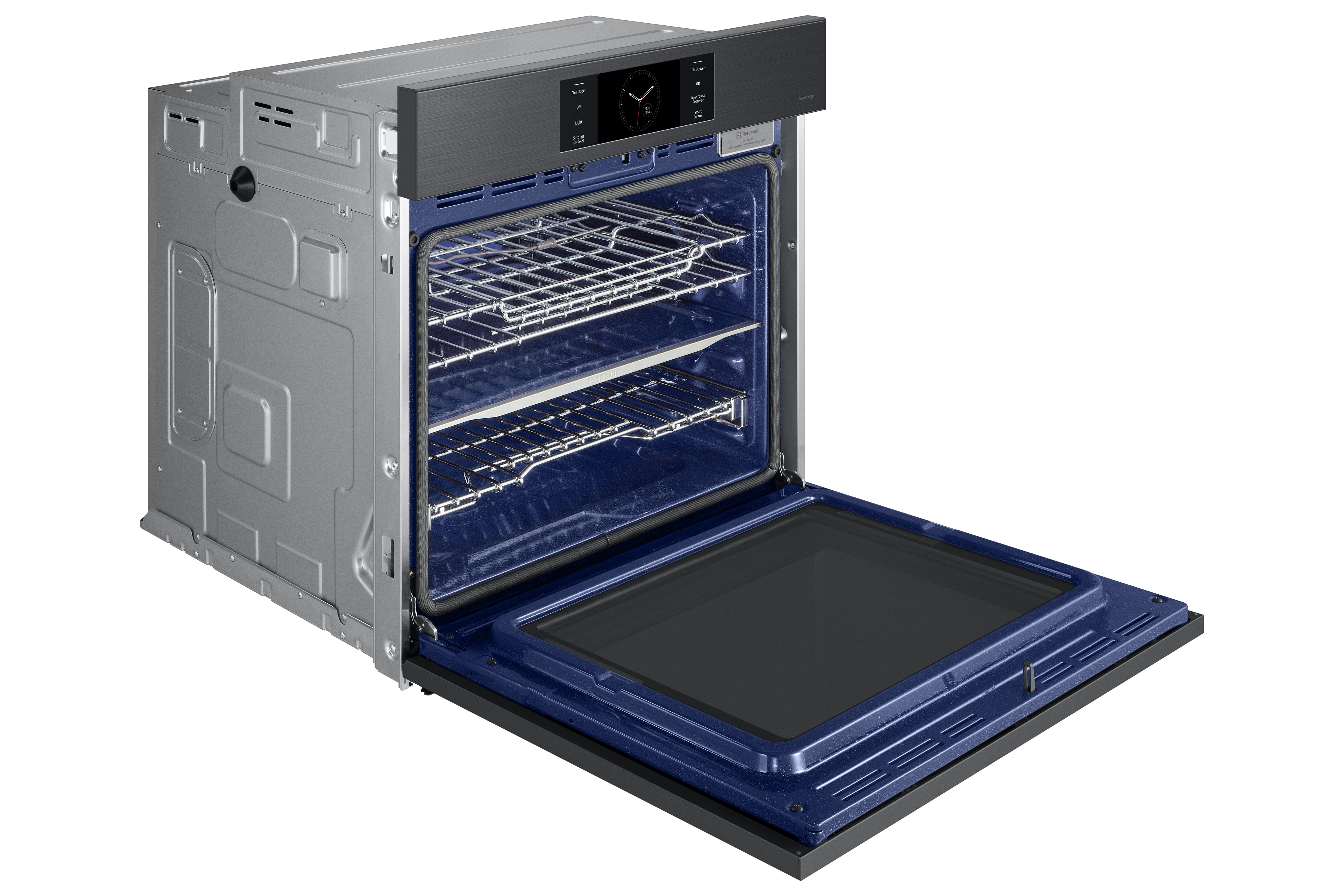 Samsung - 5.1 cu. ft Single Wall Oven in Matte Black - NV51CG700SMTAA