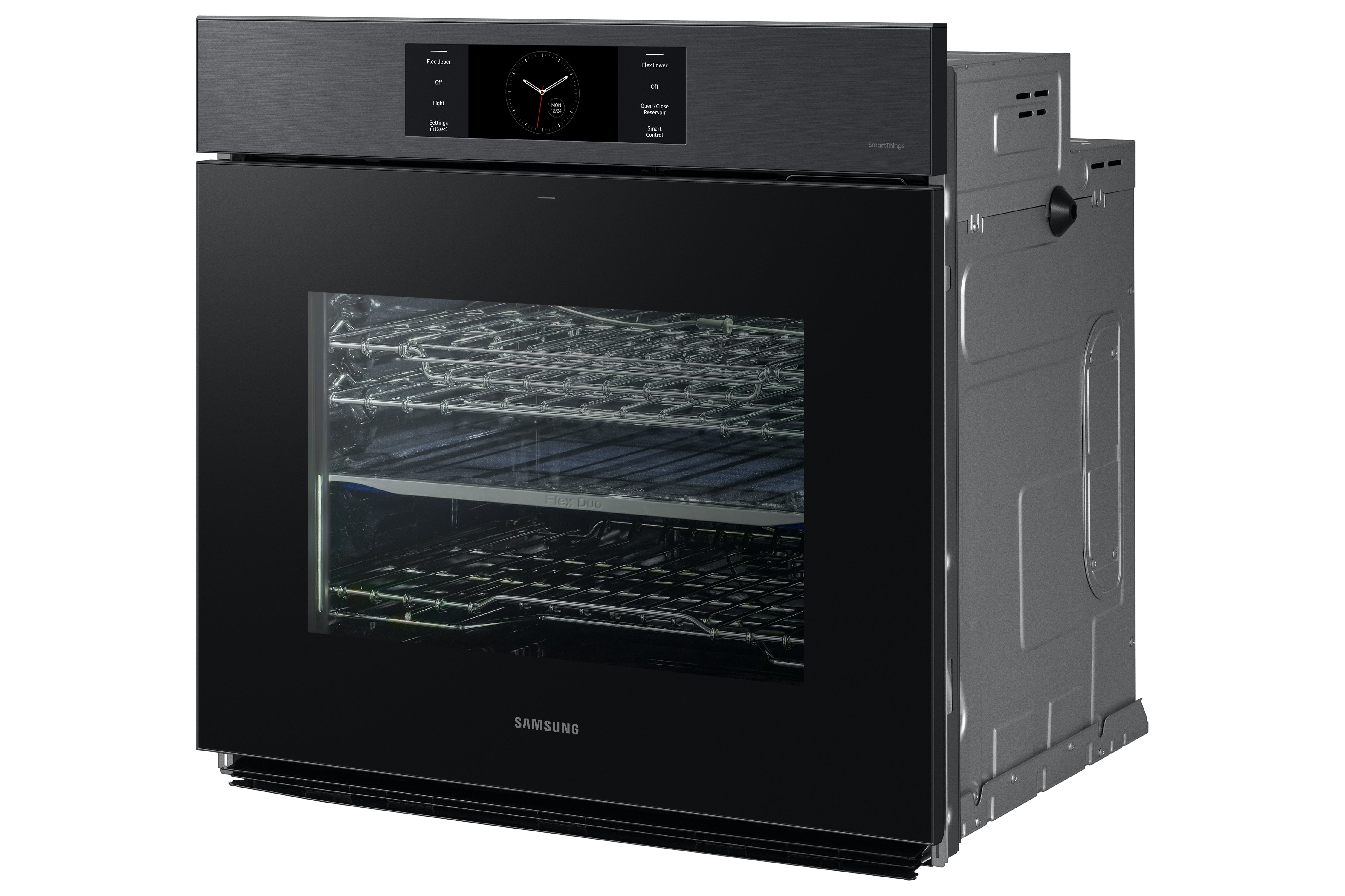 Samsung - 5.1 cu. ft Single Wall Oven in Matte Black - NV51CG700SMTAA
