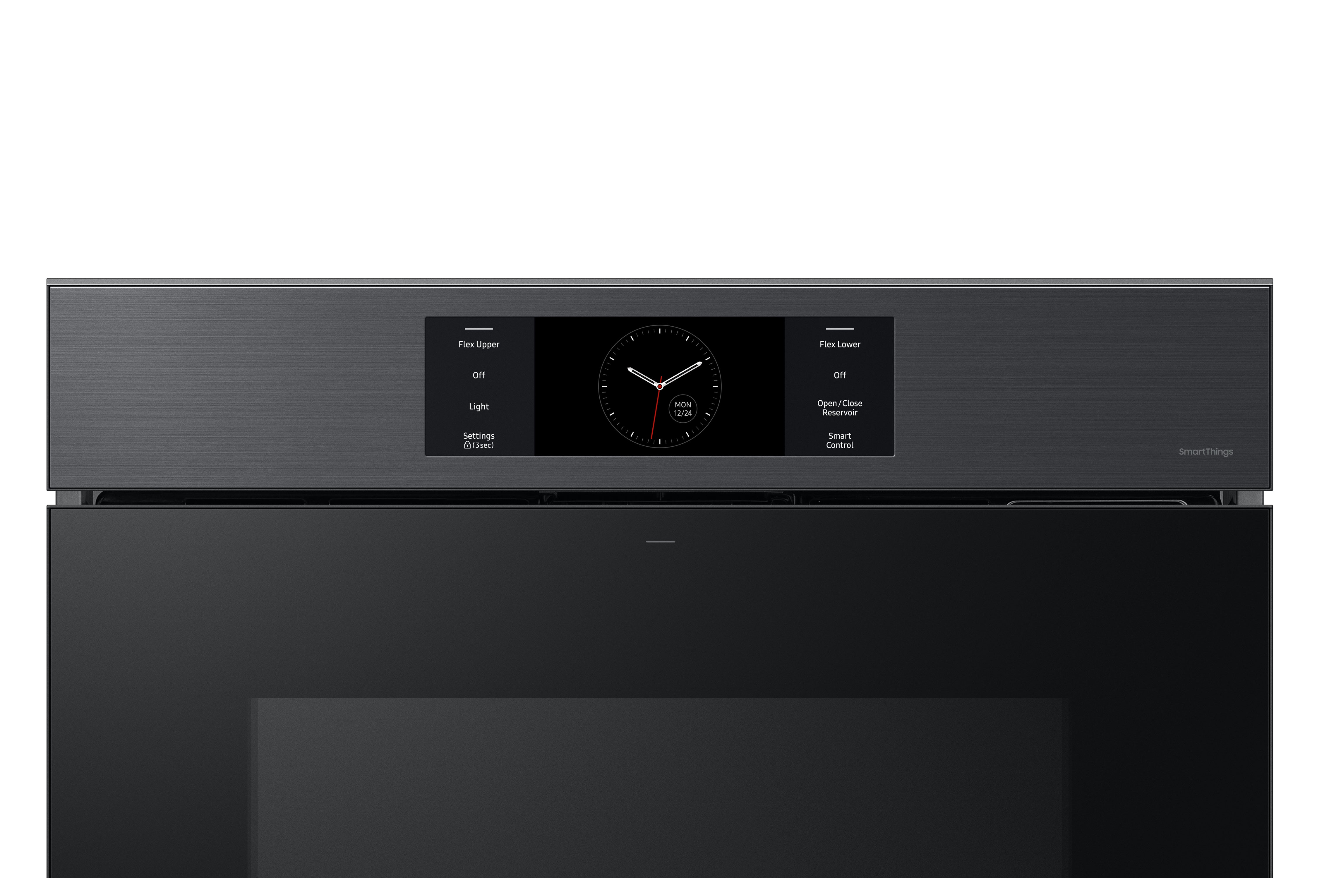 Samsung - 5.1 cu. ft Single Wall Oven in Matte Black - NV51CG700SMTAA