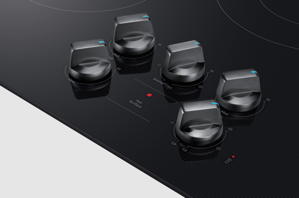 Samsung - 30 Inch Electric Cooktop in Black - NZ30FG6332RKAA