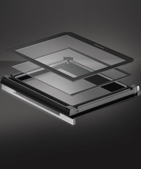 Fisher Paykel - 3 cu. ft Single Wall Wall Oven in Stainless - OB24SCDEPX1