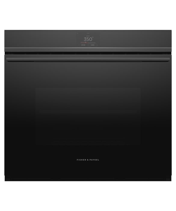 Fisher Paykel - 4.1 cu. ft Single Wall Oven in Black - OB30SDPTB1
