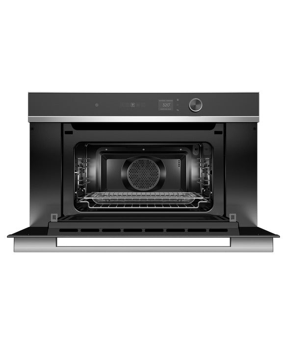 Fisher & Paykel - 1.7 cu. ft Single Wall Oven in Stainless - OM30NDLX1