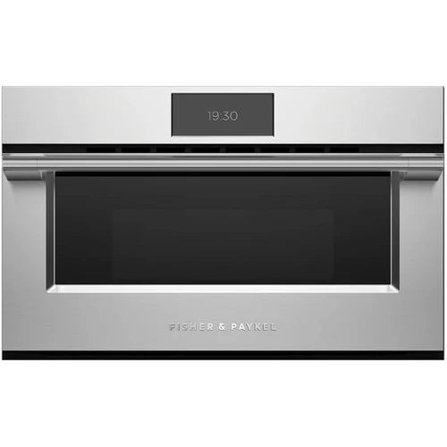 Fisher & Paykel - 1.7 cu. ft Single Wall Oven in Stainless - OM30NPTX1