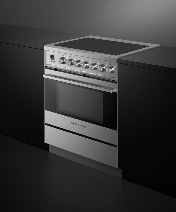 Fisher Paykel - 4.9 cu. ft Induction Range in Stainless (Premium Floor Model) - OR36SDI6X1