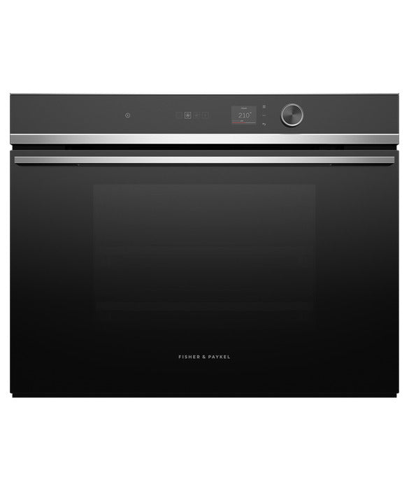 Fisher & Paykel - 3 cu. ft Steam Wall Oven in Stainless - OS30SDLX1