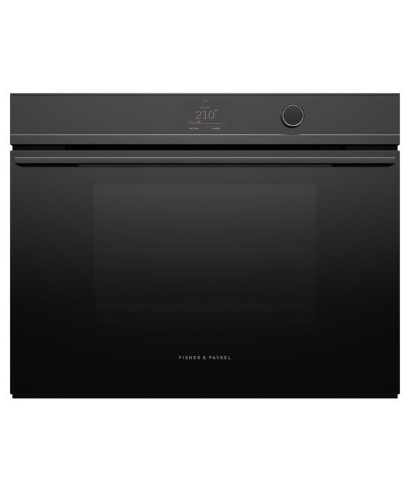 Fisher & Paykel - 3 cu. ft Steam Wall Oven in Black - OS30SDTDB1