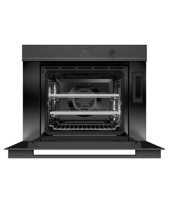 Fisher & Paykel - 3 cu. ft Steam Wall Oven in Black - OS30SDTDB1