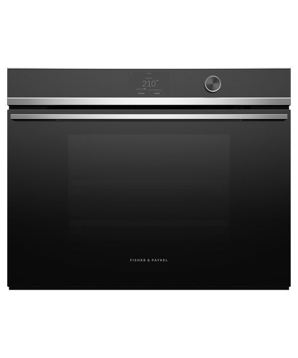 Fisher & Paykel - 3 cu. ft Steam Wall Oven in Stainless - OS30SDTDX1