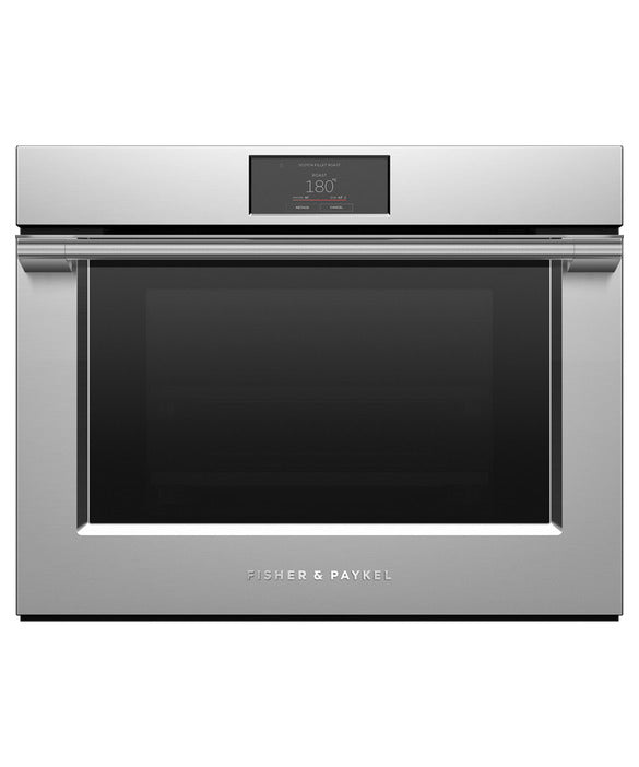 Fisher & Paykel - 3 cu. ft Steam Wall Oven in Stainless - OS30SPTX1