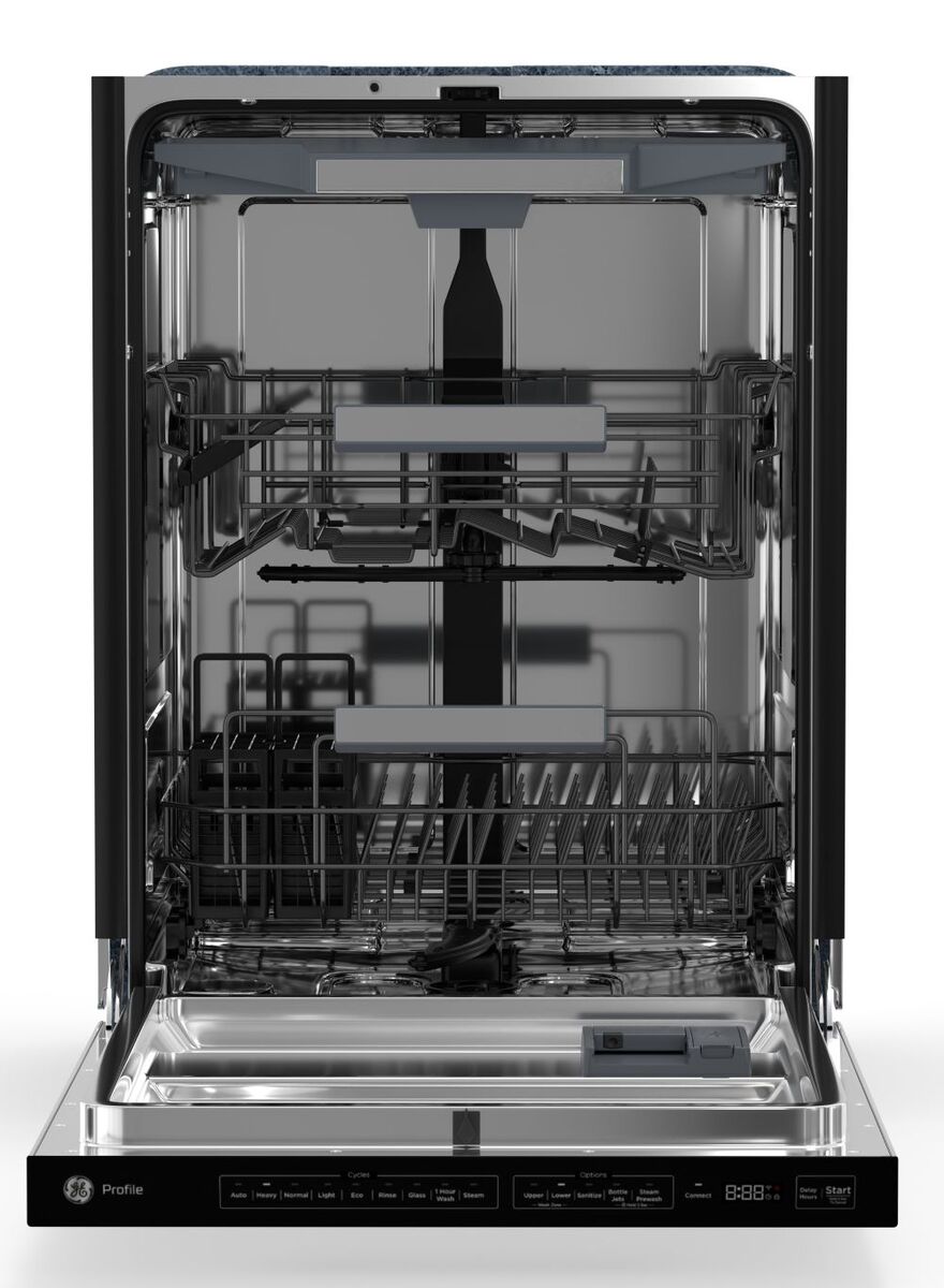GE - 42 dBA Built In Dishwasher in Stainless - PBT700SSVFS