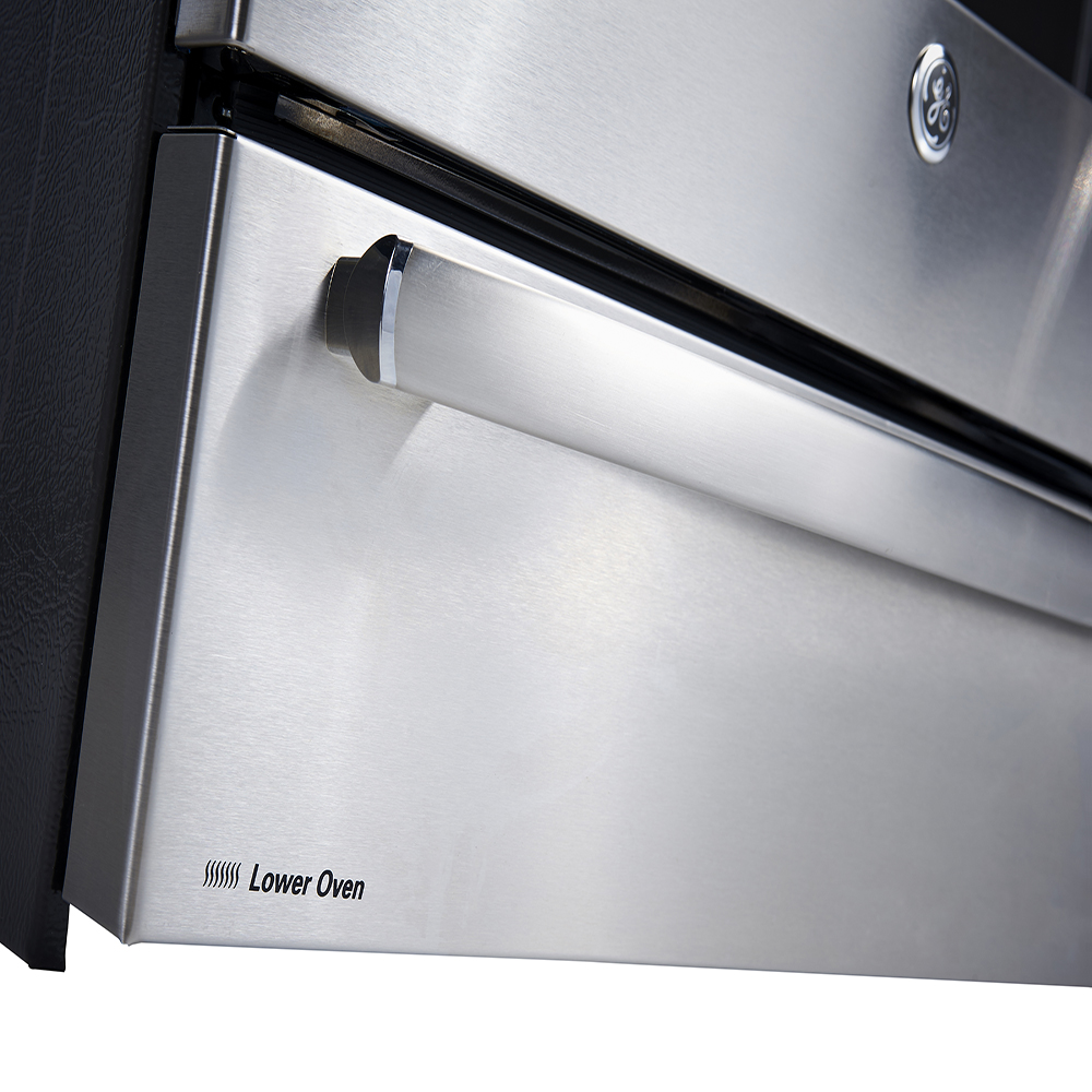 GE Profile - 30 Inch 6.2 cu. ft Electric Range in Stainless - PCB987YMFS