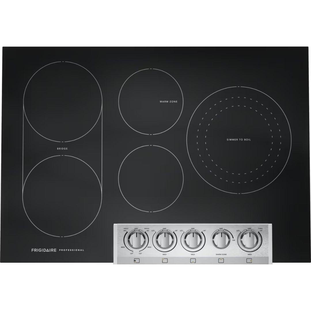 Frigidaire Professional - 30.6 Inch Electric Cooktop in Stainless - PCCE3080AF