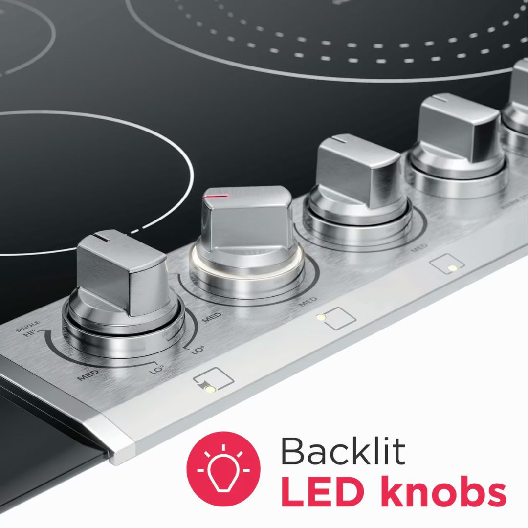 Frigidaire Professional - 30.6 Inch Electric Cooktop in Stainless - PCCE3080AF