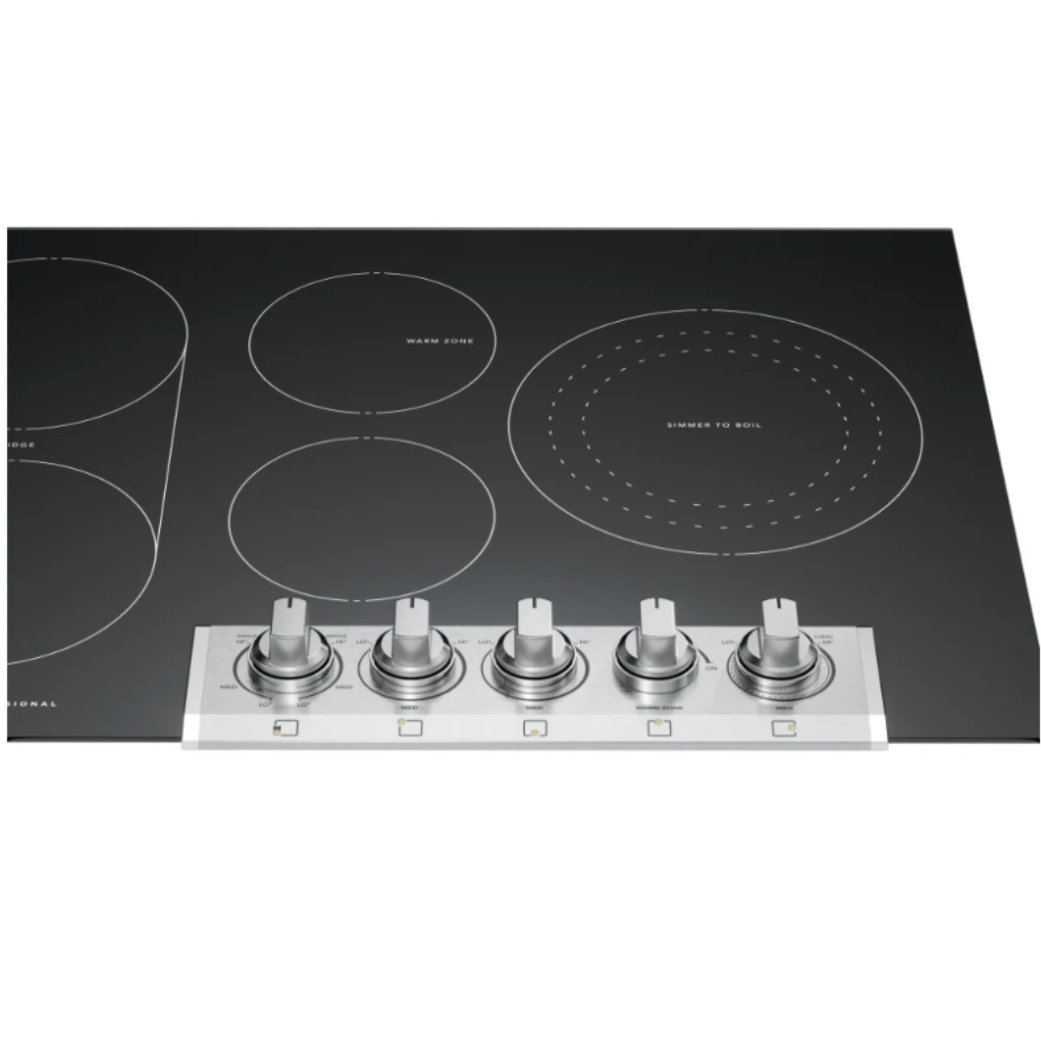 Frigidaire Professional - 36.75 Inch Electric Cooktop in Black - PCCE3680AF