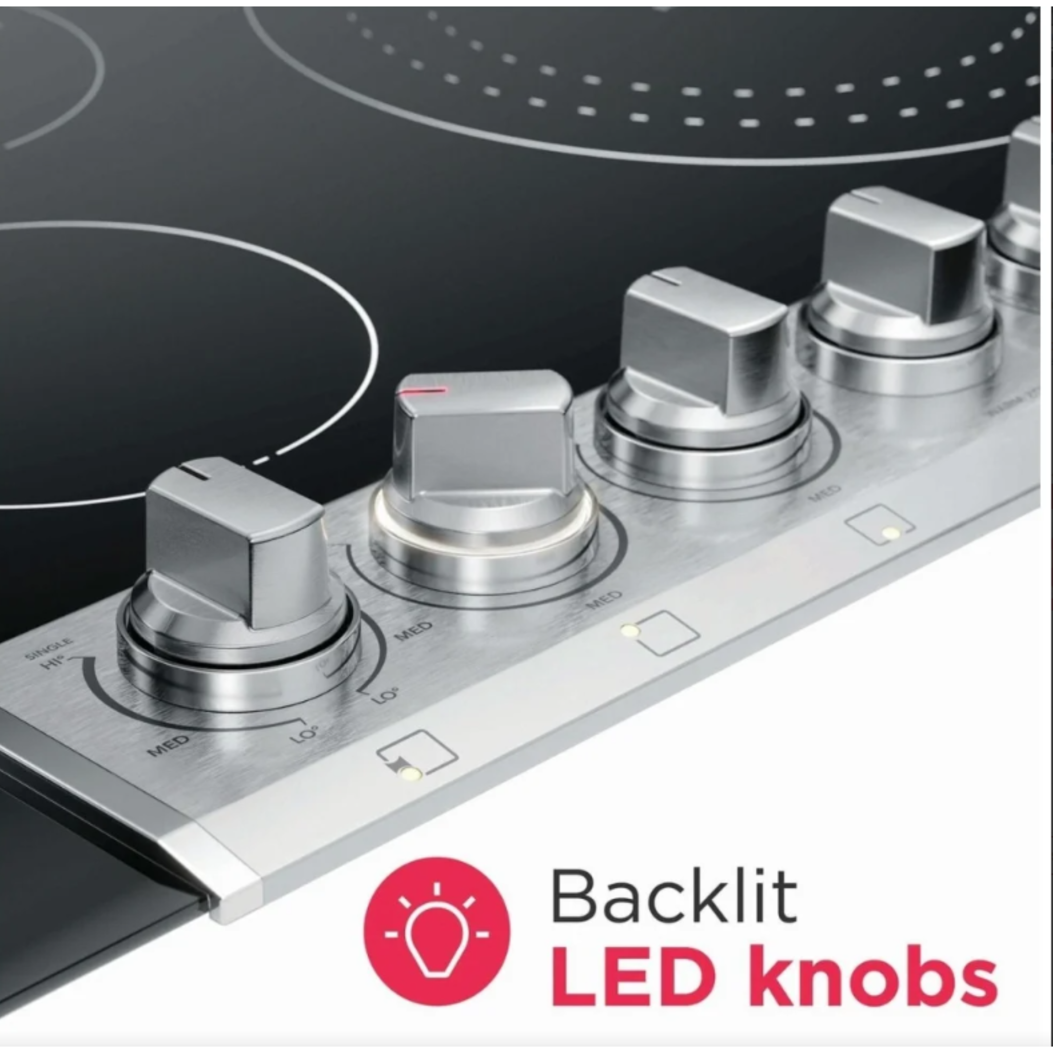 Frigidaire Professional - 36.75 Inch Electric Cooktop in Black - PCCE3680AF