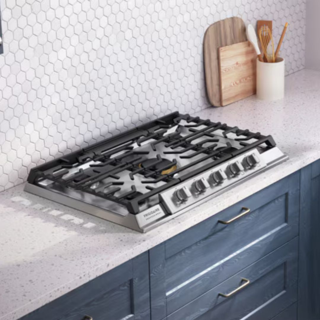 Frigidaire Professional - 30 Inch Gas Cooktop in Stainless - PCCG3080AS