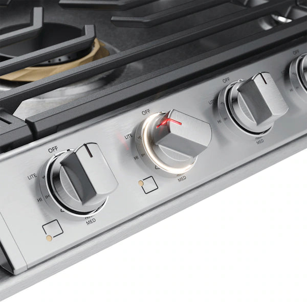 Frigidaire Professional - 36 Inch Gas Cooktop in Stainless - PCCG3680AS