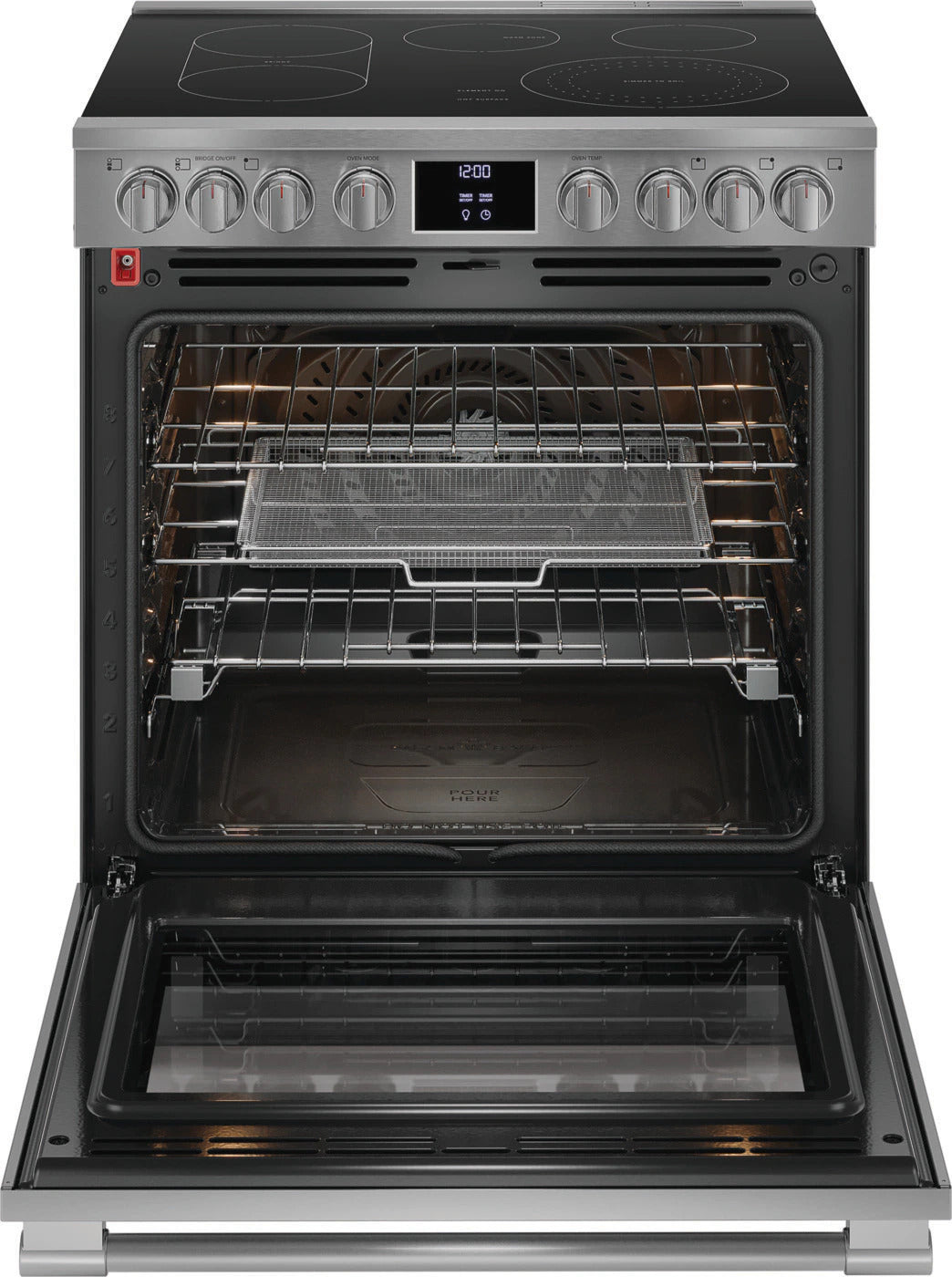 Frigidaire Pro Series - 5.4 cu. ft Electric Range in Stainless - PCFE308CAF