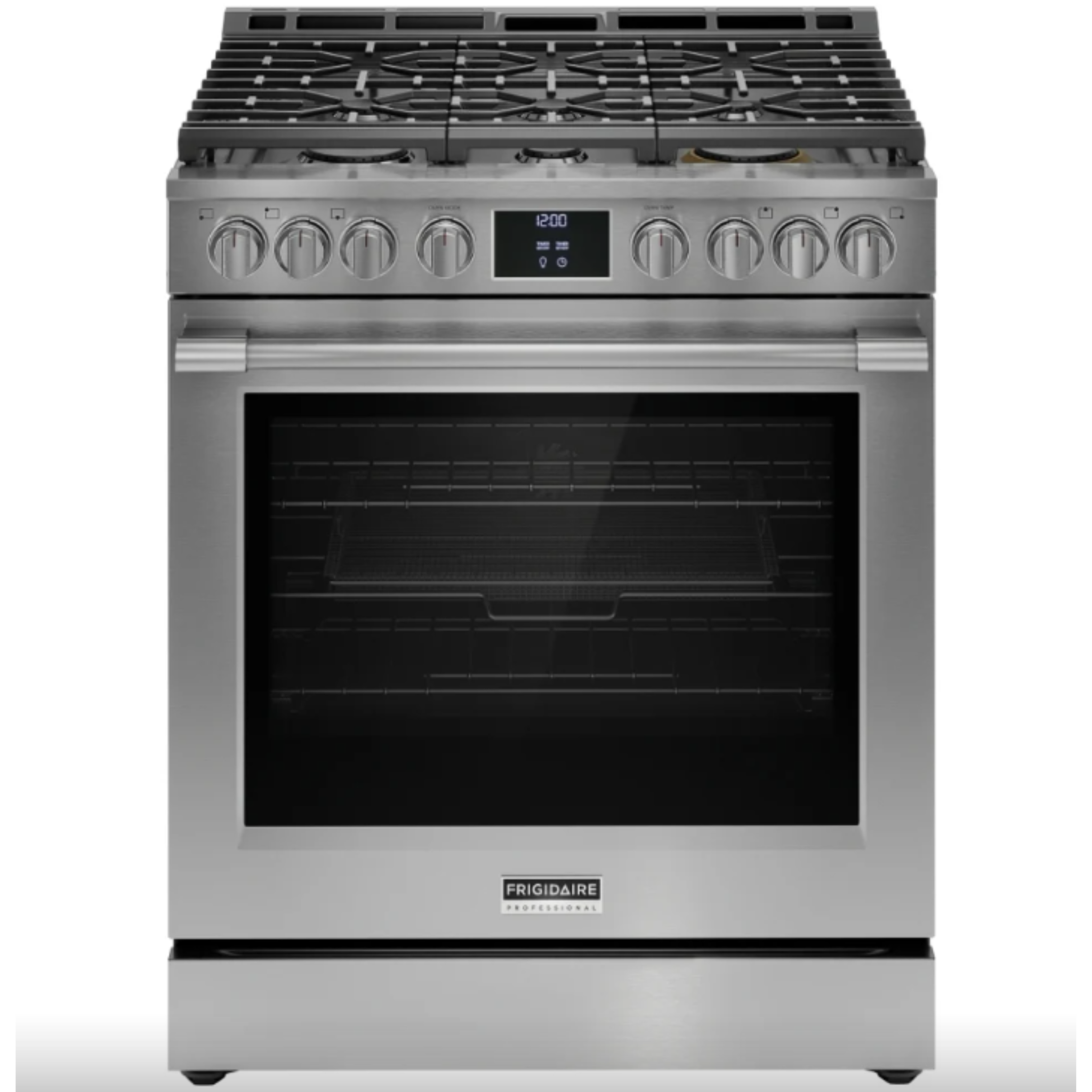 Frigidaire Professional - 30 Inch 6 cu. ft Gas Range in Stainless - PCFG3080AF