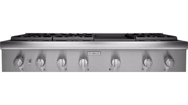 Thermador - 48 Inch Gas Cooktop in Stainless (Open Box) - PCG486WD