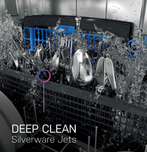 GE Profile - 44 dBA Built In Dishwasher in Stainless - PDP715SYVFS