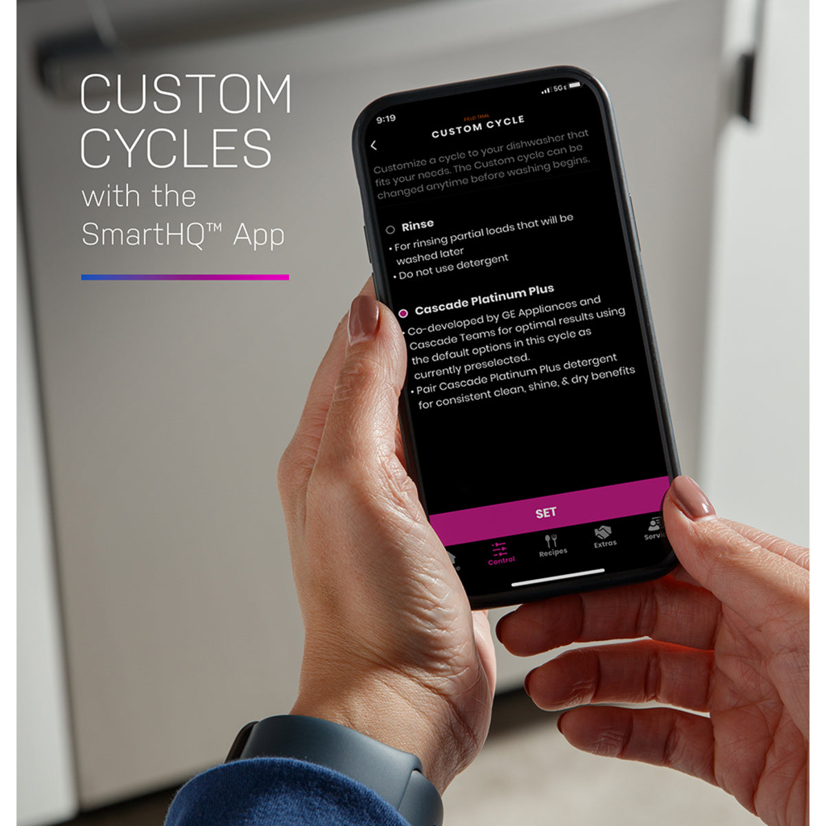 GE Profile - 45 dBA Built In Dishwasher in Stainless - PDT705SYWFS