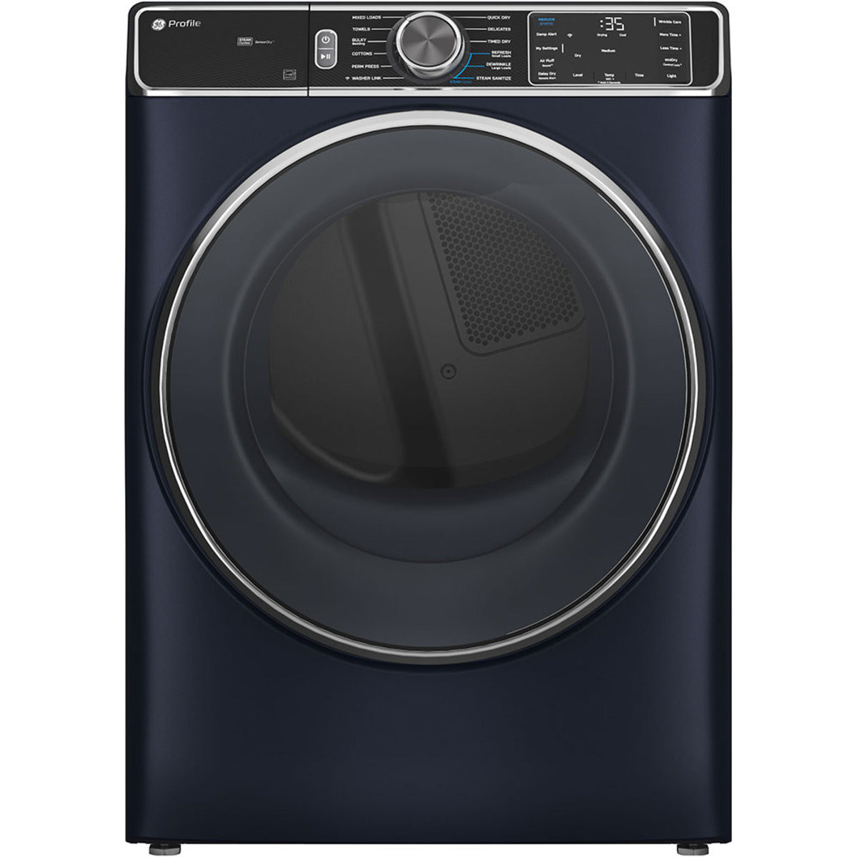 GE Profile - 7.8 cu. Ft Electric Dryer in Sapphire Blue - PFD87ESMVRS