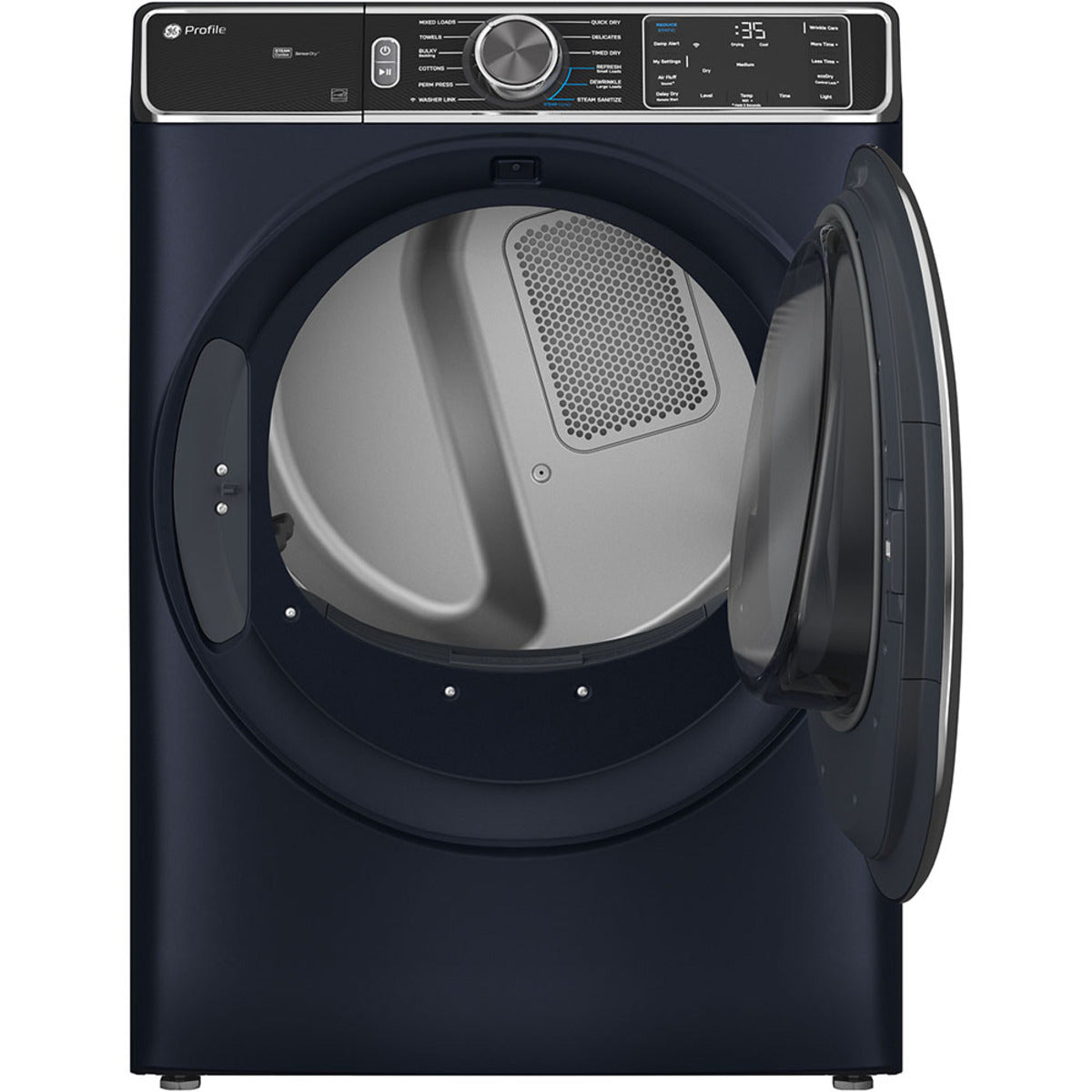 GE Profile - 7.8 cu. Ft Electric Dryer in Sapphire Blue - PFD87ESMVRS